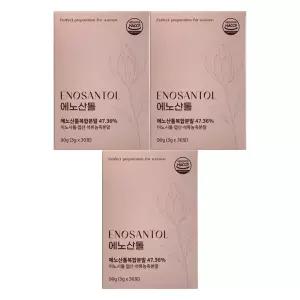 에노산톨 이노시톨 엽산 석류추출물 3g x 30포 3개 / JJ몰