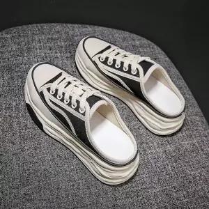 [하프클럽/]여성 봄 운동화 발편한 데일리 통굽 뮬 가벼운