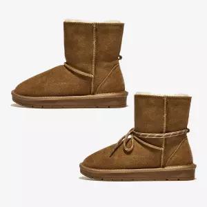 누오보 노아 리본 부츠 - S/CAMEL {WLM}