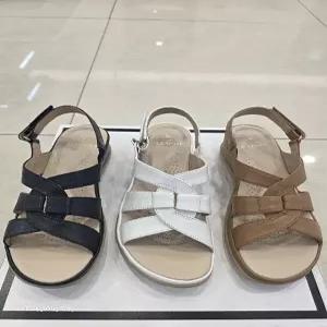 [엘칸토][엘칸토] 여성 천연양가죽 4cm 데일리컴포트샌들LCWW53U626 (P003796510)