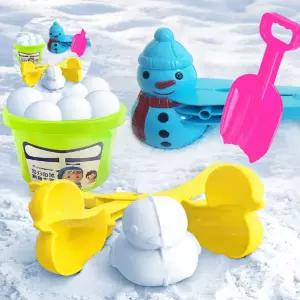 6종 스노우볼 메이커 눈오리 대형 제조기 공룡 눈뭉치