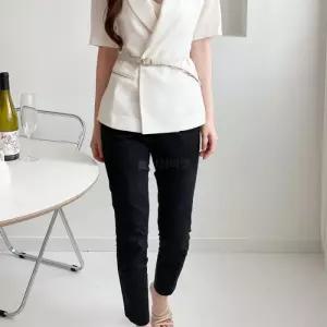 [다잇템]여자 무지 레자 셋업 버클 골드포인트 모조가죽 혁대