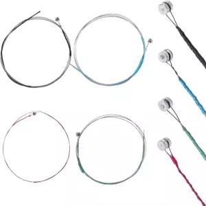 4 PCS 바이올린 현 4개 풀 세트 구리 도금 볼로 감긴 범용 탄소강 구리선 악기용 클래식 스틸 4/4 3/4 1/2