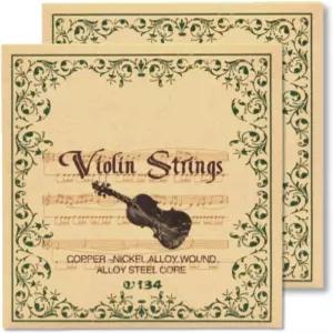 Cheerock 2 4/4 3/4 1/2 1/4 크기 바이올린을 위한 현 유니버설 니켈 도금 스틸 G-D-A-E 설정 볼 엔드로