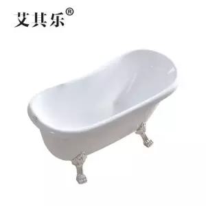유럽풍 엔틱 욕조 이동식 38실버다리 타원철본색통 욕실 단품 앤틱 반신욕기 간이스파