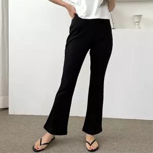 여성나들이팬츠 홈웨어 부츠컷 나팔바지 평상복 하의