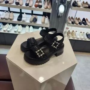 [엘칸토]엘칸토 HC10 여성청키샌들검정6cm LCWW56U62619 (49188838)