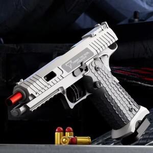 씨스누브스 2011 연속 발사 장난감 총 야외 게임용 쉘 걸이형 레디쉬 건 리볼버 생일 선물