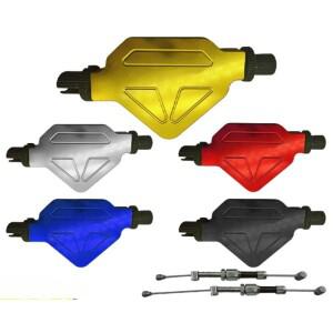 오토바이 간편한 풀 클러치 시스템 스턴트 레버 케이블 KAWASAKI NINJA KX SUZUKI GSR 공용 오프로드 먼지