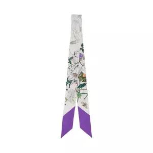 (구찌) 공용 프린트 실크 트윌 리본 스카프 831699 3G001 9071