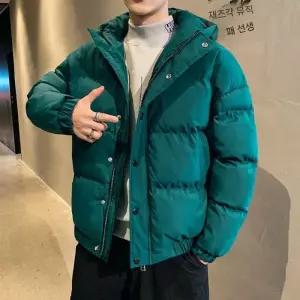 남성 겨울 패딩 후드솔리드 빵점퍼 보온 점퍼 N05Z4P 모두2