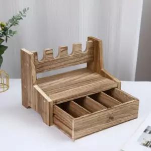 거치대 원목 진열대 보관 핸드건 사격장 총기 나무 스탠드