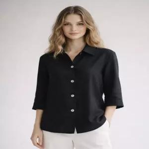 [마르조][마르조][3종] 인견 카라 셔츠형 자켓_MDSFJ016