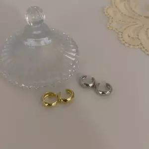 [옷자락]여자 데일리 심플 사각 이어커프 귀찌 세트