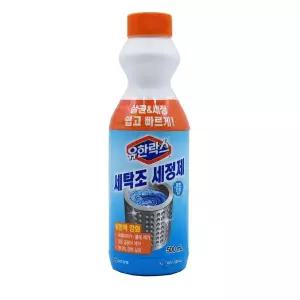 bns 유한 세탁조 세정제 일반 드럼 겸용 500ml 용기