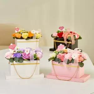 메종드플로레 어버이날 카네이션 스승의날 비누꽃 큰화분 돈꽃다발 용돈박스 4color (택1)