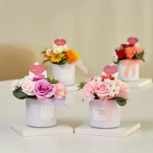 메종드플로레 어버이날 카네이션 스승의날 비누꽃 화분 돈꽃다발 용돈박스 4color (택1)