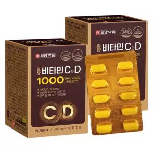 일양약품 일양 비타민C&D1000 100정 X 2개 