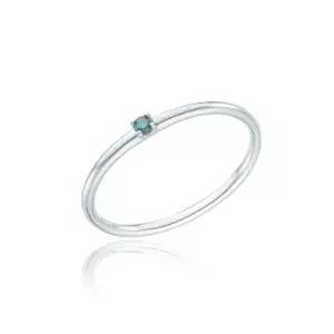 [로이드]런던드롭 화이트 로얄블루 반지 LRF21114D