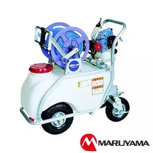 일본 마루야마 GS51TR-50 4륜 주행식 동력 분무기 50L 약제탱크 2사이클 농약 살포기