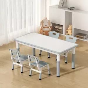 유치원 책상 의자 세트 집 높이조절 테이블 공부상