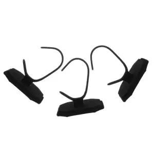 3Pcs 시계 홀더 스탠드 소프트 C 자형 쥬얼리 주최자 팔찌 디스플레이 스토리지 데스크 랙 쿠션