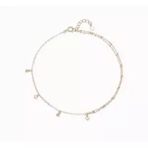 [로이드]주문제작 하트패턴 믹스체인 14k 발찌 LWA22002G