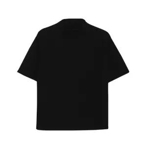 [모로엠] 남성 리브드 반폴라 반팔 니트 5C-KN-Q055