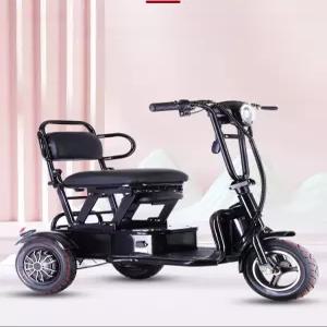 cha 2인용전기자전거 등하원 편리한 노인용 세발