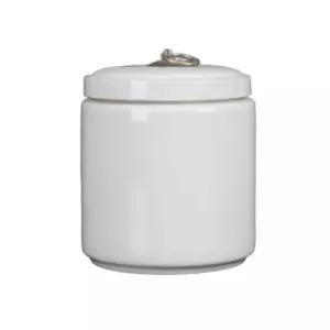 진공유골함 납골함 도자기 세라믹 밀봉 A. 순백 옥구슬 100ml 8x높이 5cm