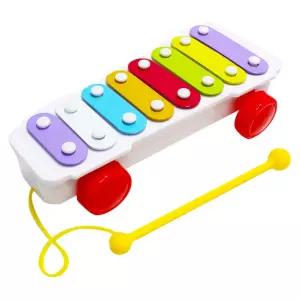 소근육 두뇌발달 바퀴달린 8음계 실로폰 유치원교구 발달장난감 아기실로폰 호기심자극 인기