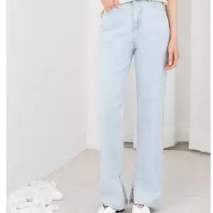 [하프클럽/]여성 청바지 스판 와이드 일자핏 팬츠 청바지 연청