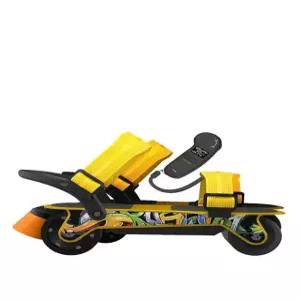 전동 문워커스 롤러 휠리스 바퀴 슈즈 블랙