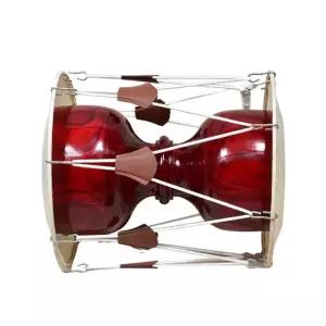 난타북 사물놀이 장구 1.0피트+높고 드럼 스틱+리본+붉은