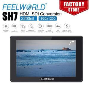 FEELWORLD SDI 호환 입출력 교차  SH7 인치  브라이트 2200nit 해상도