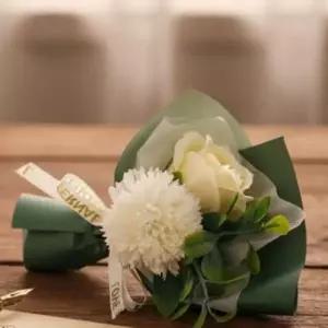 good 카네이션 로즈 꽃다발 비누꽃 미니 조화 플라워 패키지