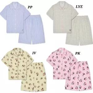 [폴햄키즈]26년 여름레이온 4부파자마세트pkg2ui2210_DG