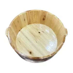 히노끼 욕조 대형 세면대 펜션 직경 야외자쿠지 높이 16 지름 36 단면 소형 나무 세면대