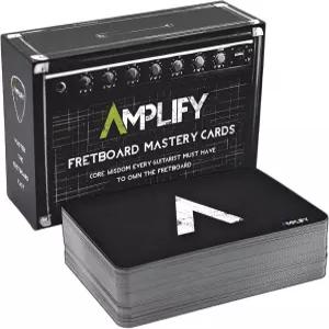 프렛보드 암기 기타 플래시 카드 - 외울 수 있는 80가지 음악 연주자를 위한 선물 스티커 코드 차트 또는