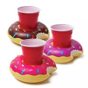 풀빌라 플라밍고 도넛 미니 컵 튜브 트레이x7개 감성 받침대 이쁜