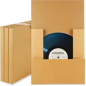 RHBLME 24팩 비닐 레코드 배송 상자 LP 125L 1H 125W