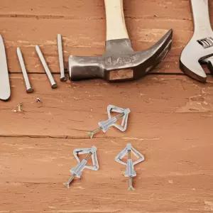 50세트 버터플라이 스크류 드라이월 앵커 사진 걸이 및 가구 설치용 헤비듀티 중공벽 마운팅 하드웨어 키트