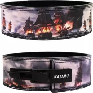 카타무 번 더 쉽스 프리미엄 레버 파워 있는 팅 벨트 대형 웨이트 짐 가죽