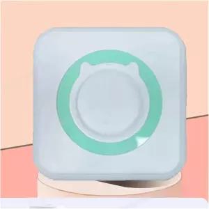 MVUYO FMURY-456 미니 휴대용 열 사진 프린터 모노크롬 USB 600 x dpi 잉크 없음 50g A4/레터 5ppm 50매