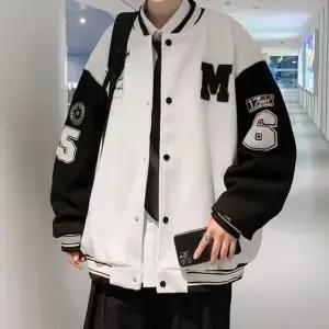 [하프클럽/]남성 야구점퍼 자수 패션 점퍼 봄 아우터