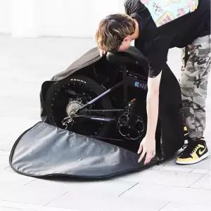 접이식자전거 캐리어 자전거 커버 이동식 가방 트레일러