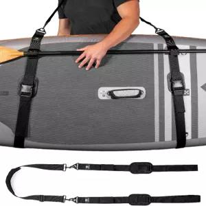 그래디언트 피트니스 SUP 및 카약 캐리어 슬링 숄더 서프보드 보드 패들 핸즈프리 스트랩 포함 캐리어패딩