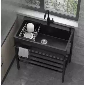 애벌 서랍 씽크대 받침대 S 씽크대 받침대 하수구 주방 스텐 개수대 스텐 야외 탕비 싱글홈 5545 다용도 싱글홈 소형 1 S 하수구 5545 이동식