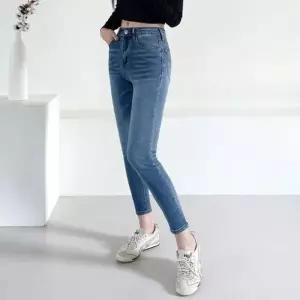 [하프클럽/]스판 데님 스키니 팬츠 여성 청 스키니 진 바지