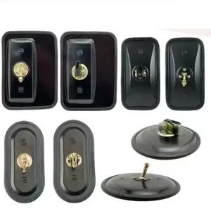 백미러 사각 원형 고화질 케이스 거울 중장비 보조미러 후진 둥근 클립형 클립형 농기계 철제 둥근 거울 고화질 철제 케이스 고화질 철제 케이스 둥근 거울 클립형